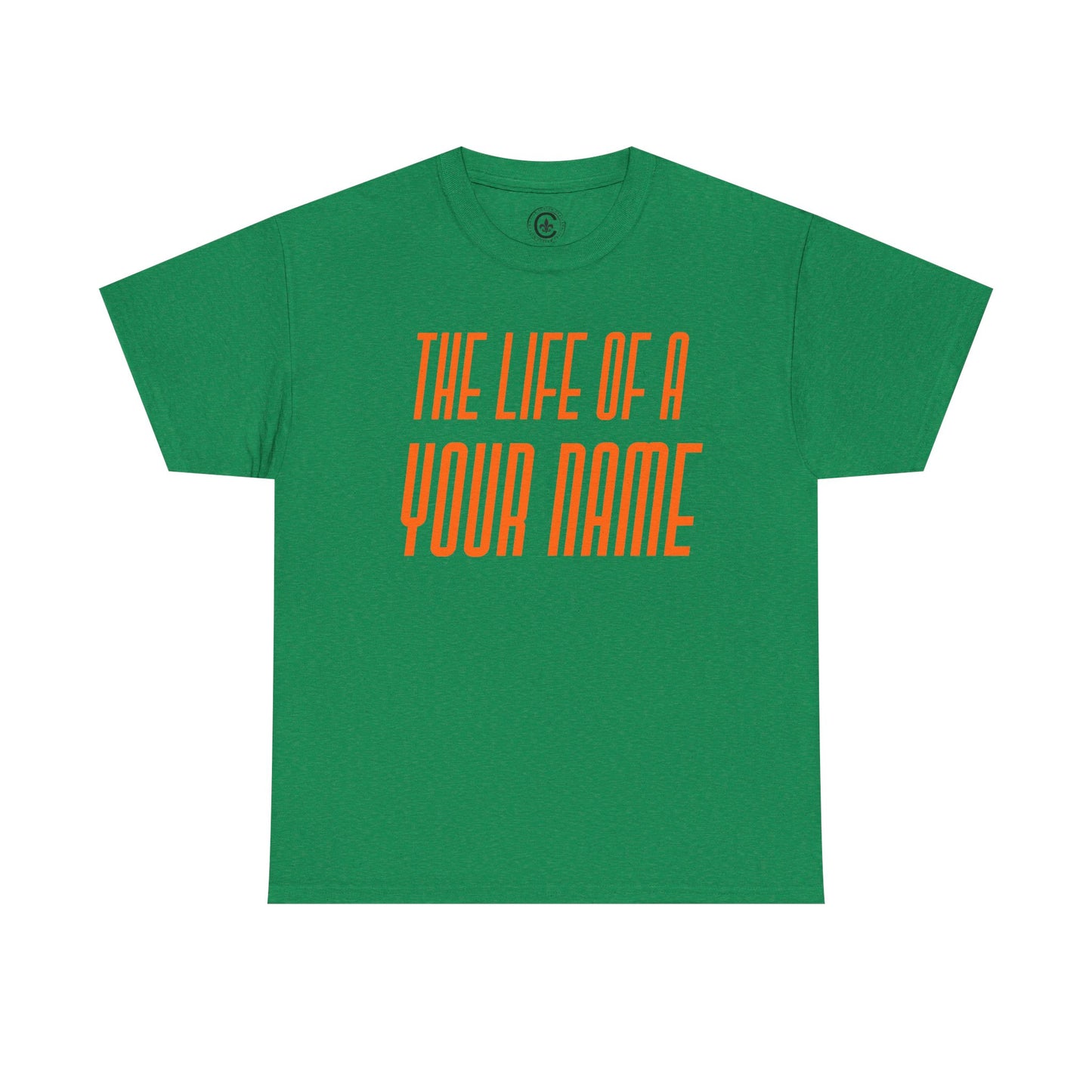 Personalized The life of a (whatever name you want)  Tee - Unisex Heavy Cotton T-Shirt, Music Lover Shirt, TS12 12 Swiftie