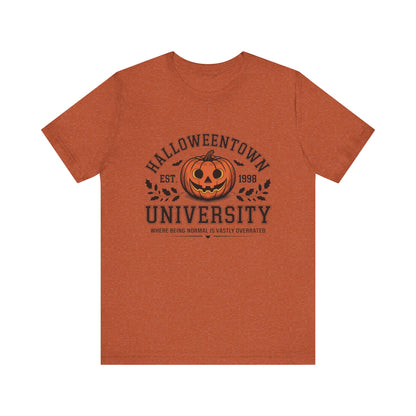Halloween Pumpkin University Tee, spooky, fall