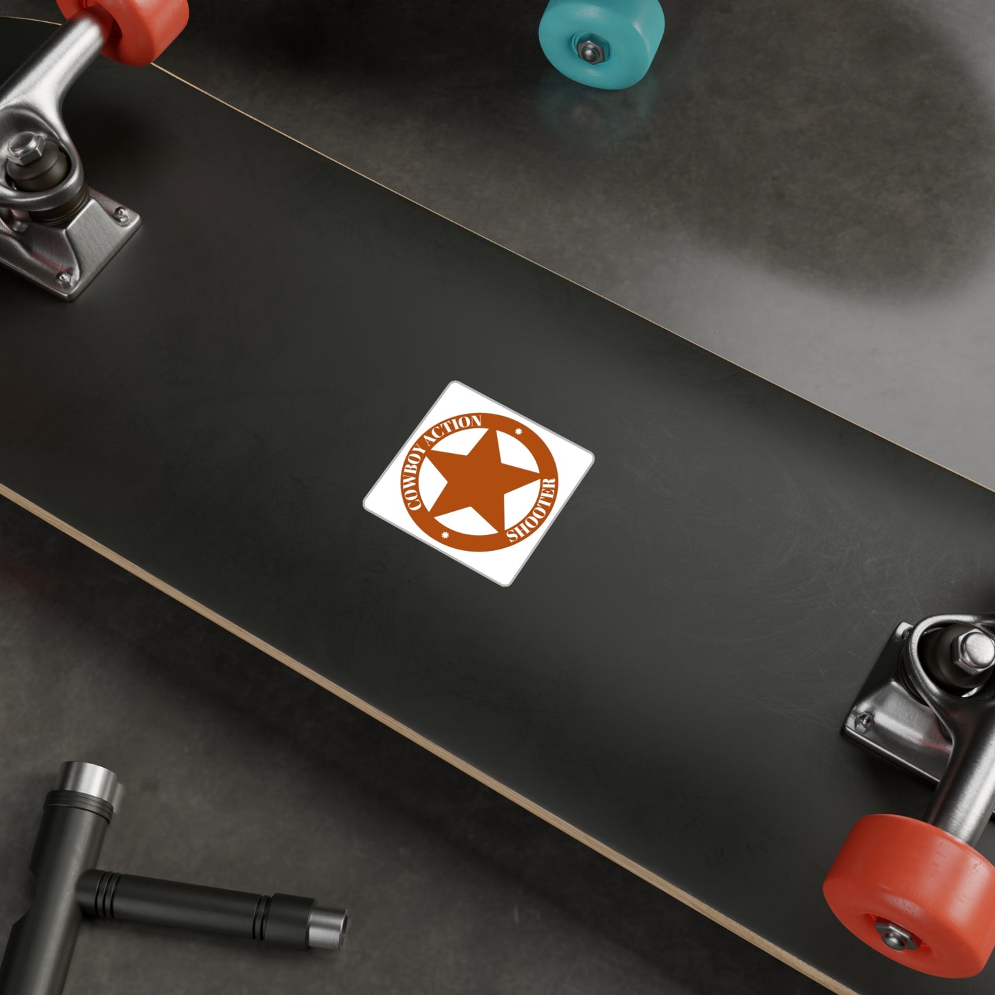 Cowboy Action Shooter Vinyl Decal | Custom Sticker