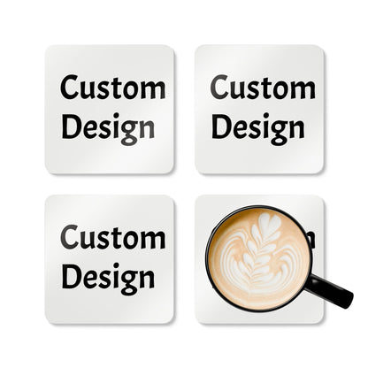 Personalized Custom Corkwood Coaster Set - Personalized Drink Coasters, Rustic Home Decor, Gift for Coffee Lovers, Unique Housewarming Present, [...]