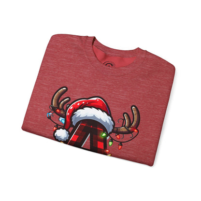Festive Monogram A Christmas Sweatshirt, Cozy Holiday Crewneck, Personalized Gift for Him/Her, Perfect for Winter Celebrations, Family [...]