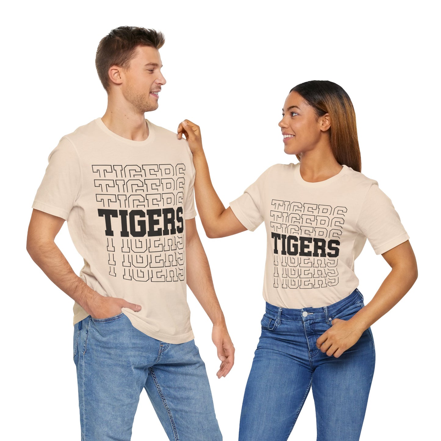 His or Hers Tigers Graphic Tee, Casual Wear, LSU, Baton Rouge