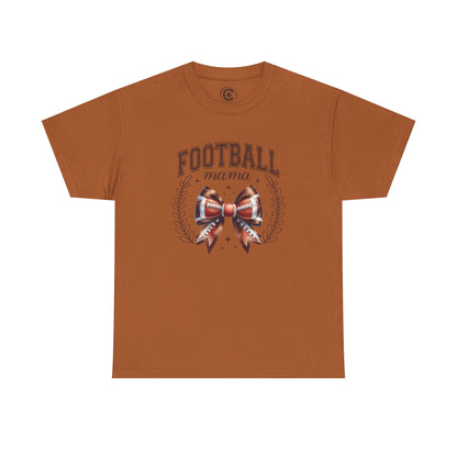 Football Mama Tee - Unisex Heavy Cotton T-Shirt, Sports Mom Gift, Game Day Apparel, Tailgate Outfit, Birthday Present