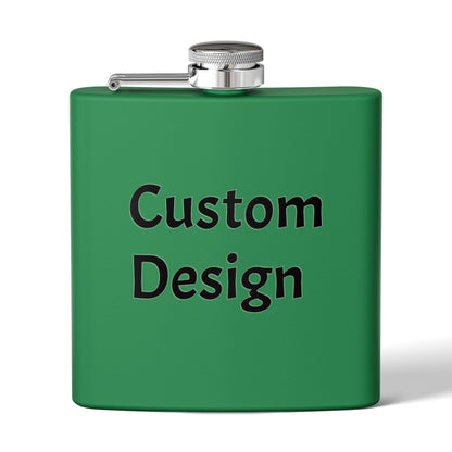 Personalized Stainless Steel Flask,  Gift, Best Man Gift, Wedding Favor, Groomsmen Flask, Outdoor Adventure Gear