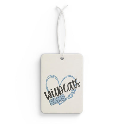 SAMS Wildcats Car Air Freshener with Custom Design, Cute Home Fragrance Tag, Unique Gift for Car Lovers,