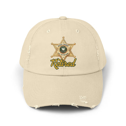 Retired Sheriff Cap, Distressed Unisex Baseball Hat, Perfect Gift for Law Enforcement Retirees, Casual Everyday Wear, Great for [...]