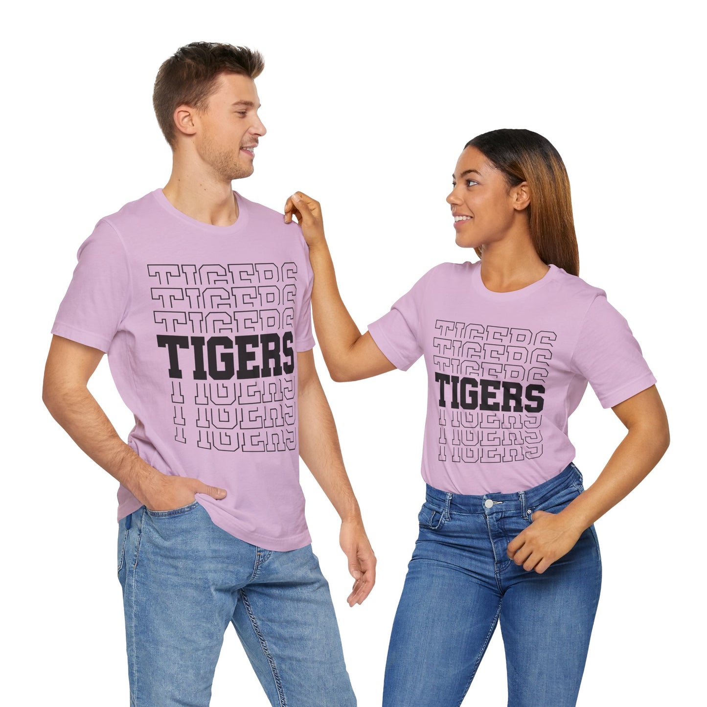 His or Hers Tigers Graphic Tee, Casual Wear, LSU, Baton Rouge