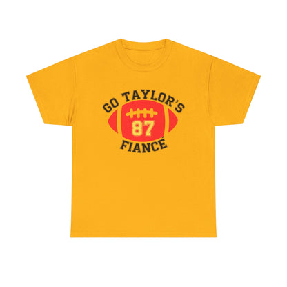 Go Taylor's Fiance, #87 Unisex Heavy Cotton Tee,