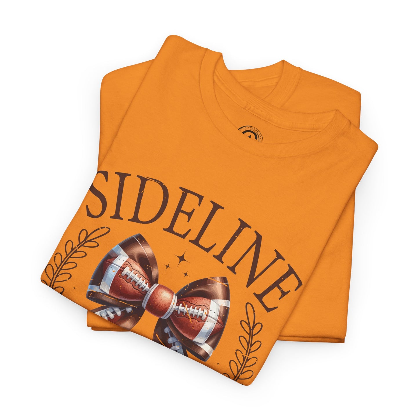 Sideline Social Club Tee, Unisex Heavy Cotton Shirt, Perfect for Game Days, Sports Fans, Casual Wear, Unique Gift Idea, Football