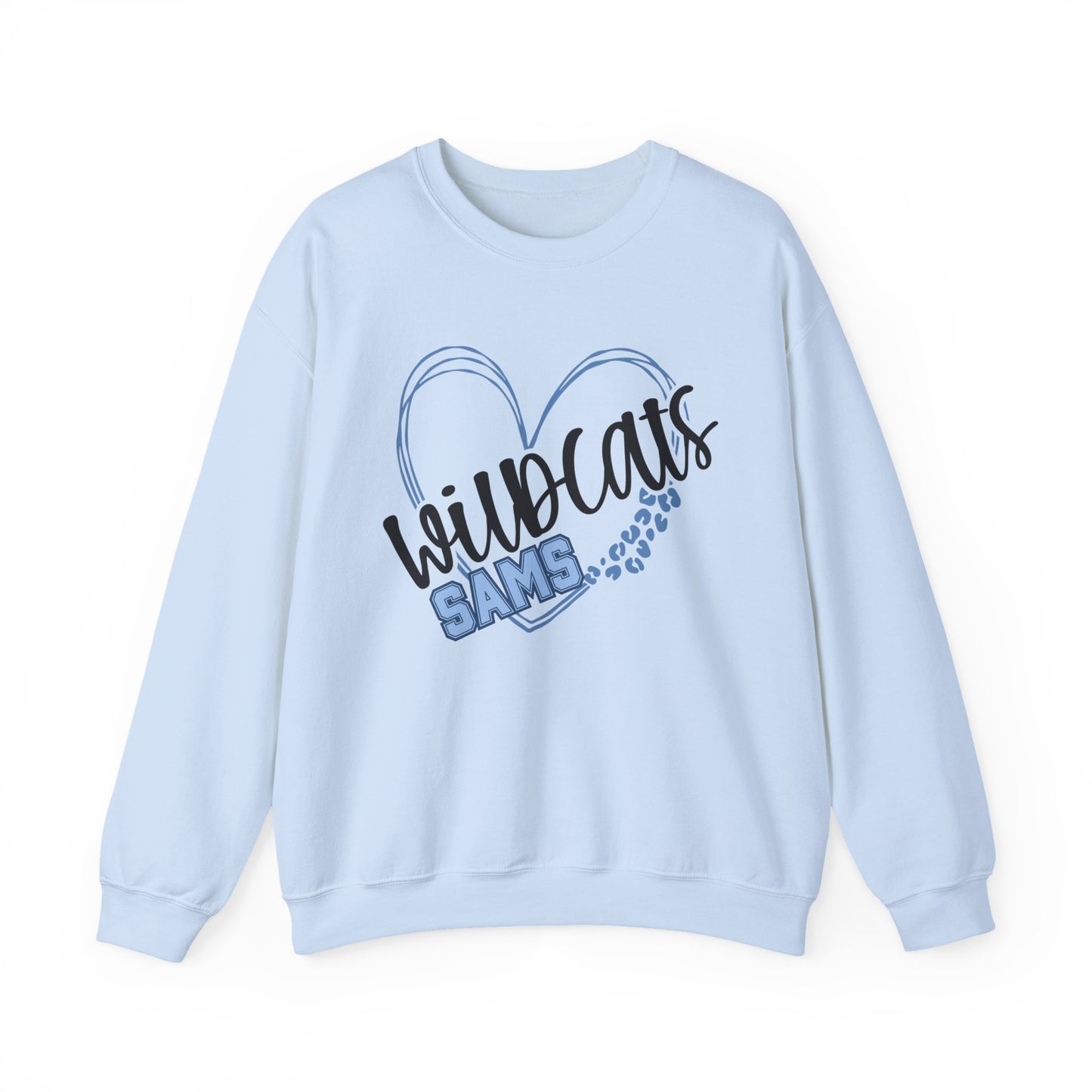 SAMS Wildcats Crewneck Sweatshirt with Heart Design, Comfortable Unisex Sweatshirt, Perfect Gift for School Spirit, Cozy Casual Wear, Great [...]