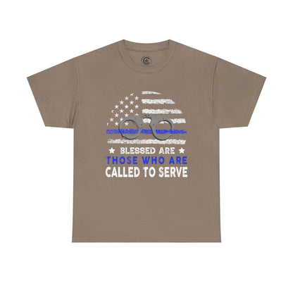 Blessed are those who are called to serve, first responder, Graphic Tee, T-Shirt, Unisex Humor Shirt, Gifts for Friends, Casual Wear, law enforcement