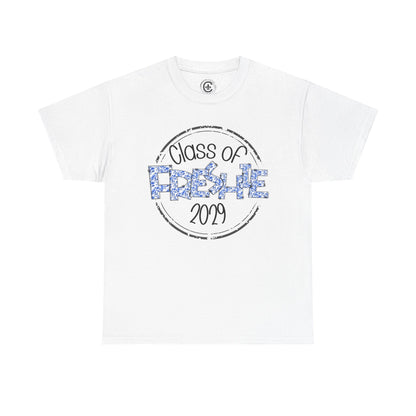 Freshie Class of 2029 Heavy Cotton Tee, Graduation Shirt, Unisex T-Shirt, School Spirit Wear, Freshman Celebration
