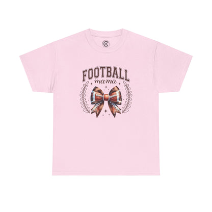 Football Mama Tee - Unisex Heavy Cotton T-Shirt, Sports Mom Gift, Game Day Apparel, Tailgate Outfit, Birthday Present