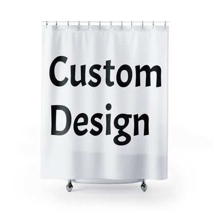 Personalized Shower Curtain, Bathroom Decor, Unique Gift for Home, Modern Design, Stylish Bathroom Accessory