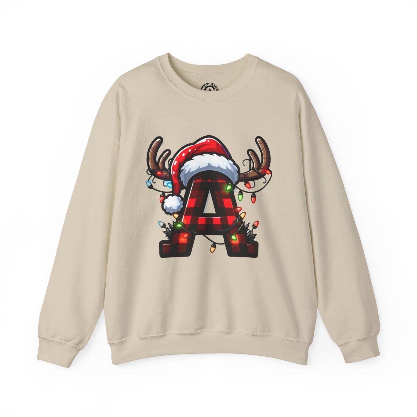 Festive Monogram A Christmas Sweatshirt, Cozy Holiday Crewneck, Personalized Gift for Him/Her, Perfect for Winter Celebrations, Family [...]