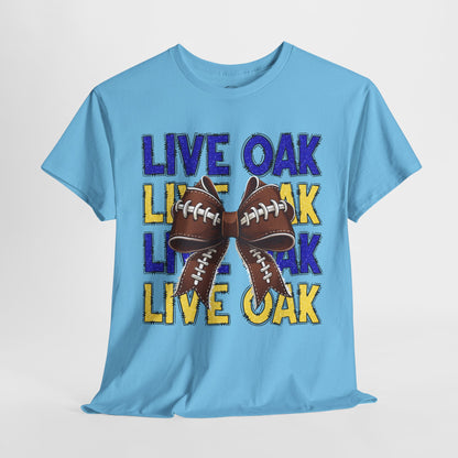 Live Oak Eagles Football Tee, Unisex Cotton Shirt, Sports Fan Apparel, Game Day Outfit, Team Spirit Clothing