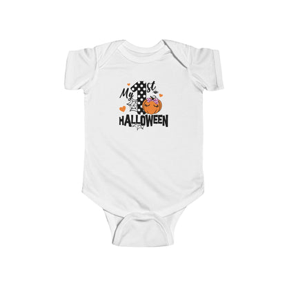 My First Halloween Infant Bodysuit, Girl Lashes, Baby Halloween Outfit, Cute Infant Costume, Fall Baby Gift, Halloween Baby Clothes