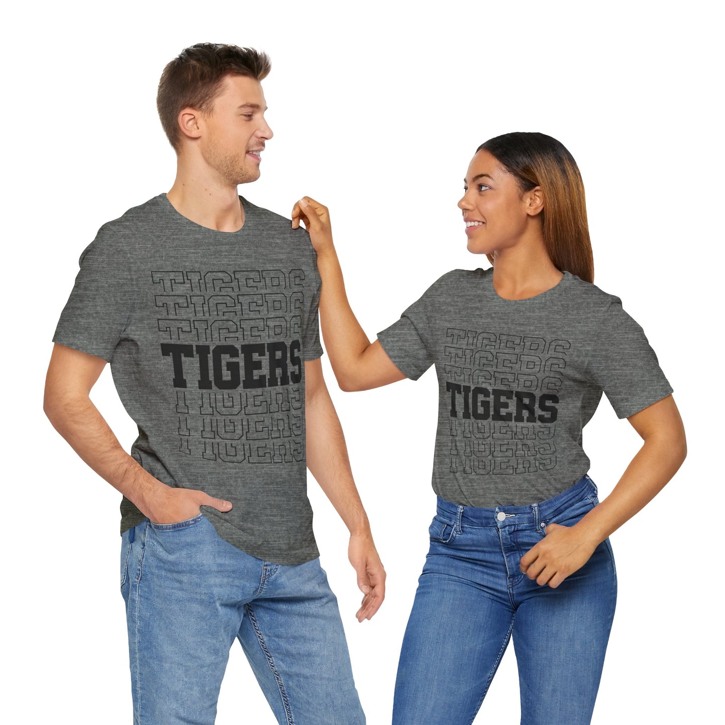 His or Hers Tigers Graphic Tee, Casual Wear, LSU, Baton Rouge