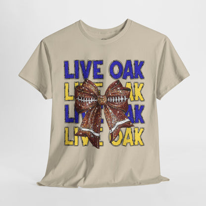 Live Oak Eagles Football Tee, Unisex Cotton Shirt, Sports Fan Apparel, Game Day Outfit, Team Spirit Clothing
