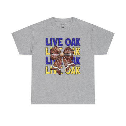 Live Oak Eagles Football Tee, Unisex Cotton Shirt, Sports Fan Apparel, Game Day Outfit, Team Spirit Clothing