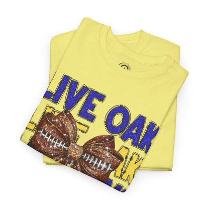 Live Oak Eagles Football Tee, Unisex Cotton Shirt, Sports Fan Apparel, Game Day Outfit, Team Spirit Clothing