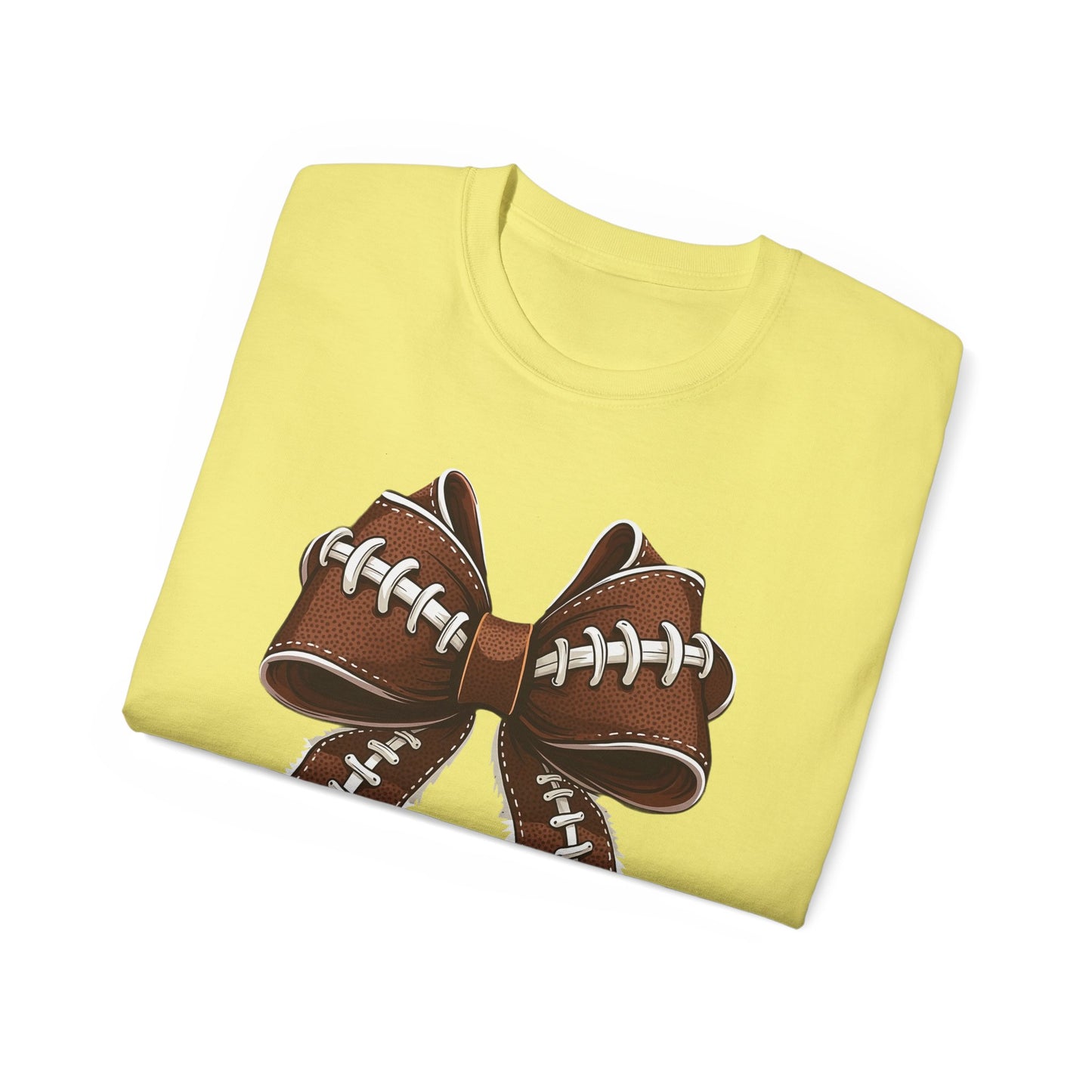 LSU Gold Day,  Football bow, Tee, Cute Football T-Shirt, Gift for Sports Lovers, Unique Football Apparel, Casual Everyday Wear