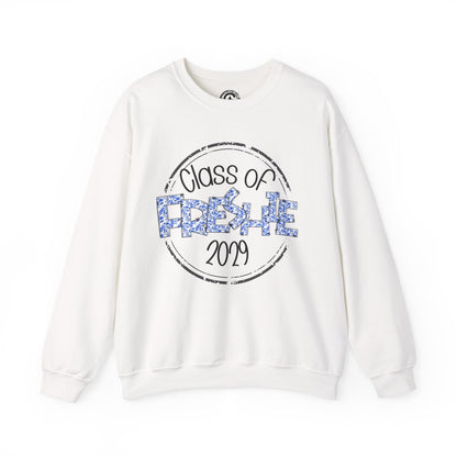 Class of 2029 Unisex Crewneck Sweatshirt, Freshman Gift, Class Sweatshirt, High School Apparel, Graduation Clothing, College Prep Fashion