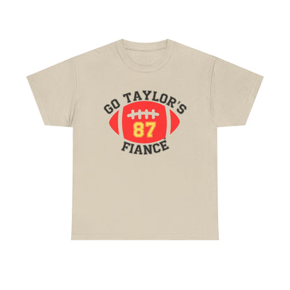 Go Taylor's Fiance, #87 Unisex Heavy Cotton Tee,