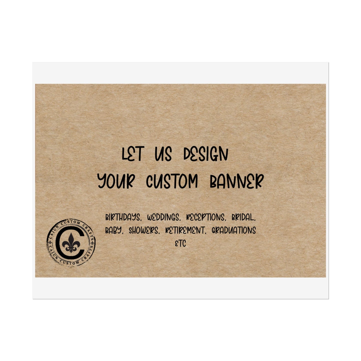 Personalized Rolled Banners for Weddings, Birthdays, Graduations, Celebrations, Unique Event Decor