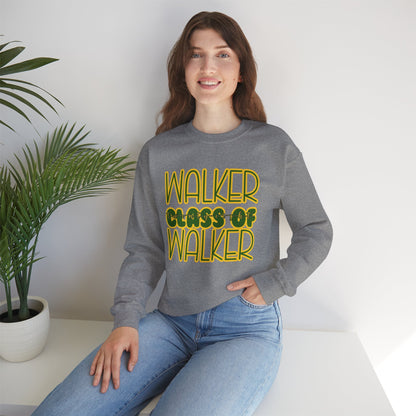 Copy of Class of 28 Crewneck Sweatshirt, Walker, Louisiana, Wildcats, Stacked Walker