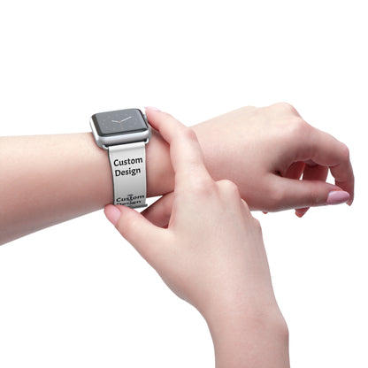 Personalized Watch Band for Apple Watch, Unique Gift for Tech Lovers, Personalized Fitness Tracker Band, Stylish Accessory, Custom Design