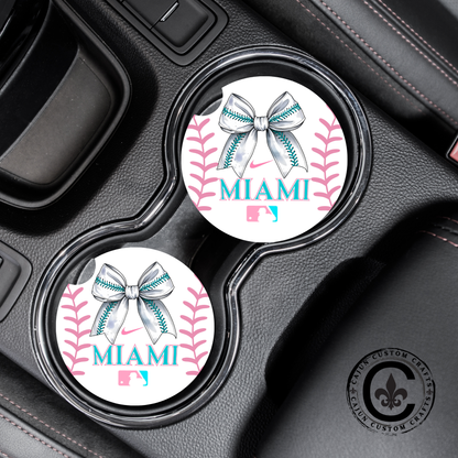 Miami Rec Team Car Coasters