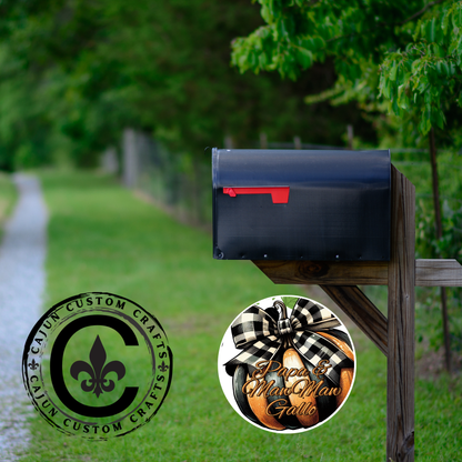 Personalized Mailbox Signs, Double Sided, UV Resistant (you can also use these on the door, and inside decor too)