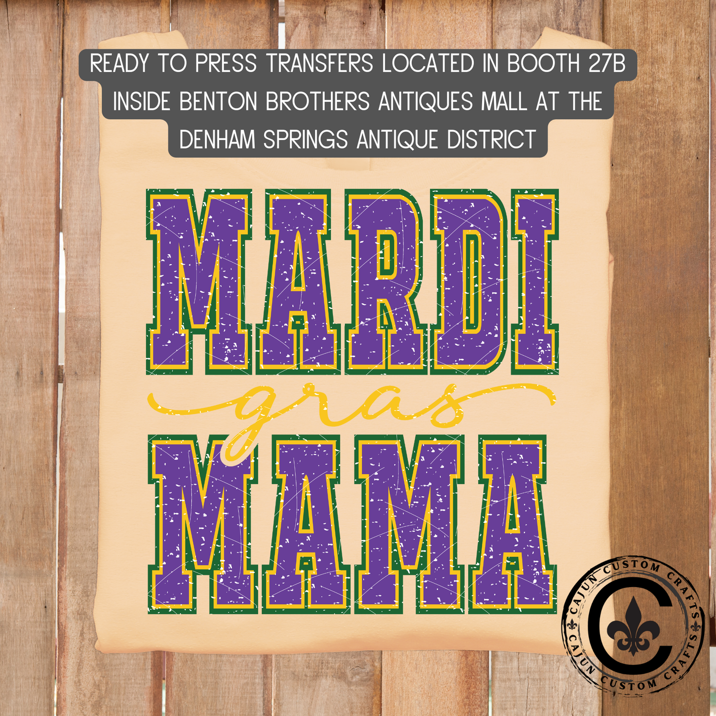 Mardi Gras Mama, dtf transfer, tshirt, tumbler, jewelry