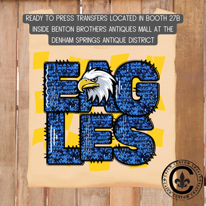 Eagles, dtf transfer, tshirt, tumbler, jewelry
