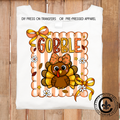 Coquette Turkey, Gobble with bows