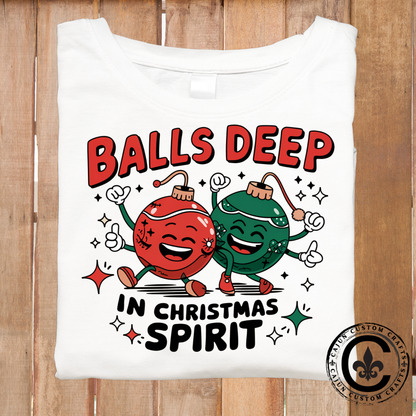 Balls Deep in Christmas Spirit