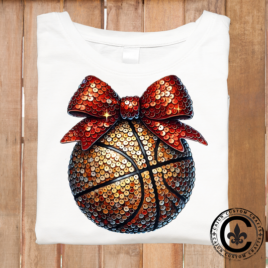 Basketball dtf transfer, tshirt, tumbler, jewelry