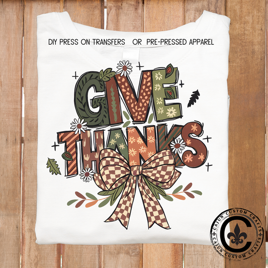Give Thanks