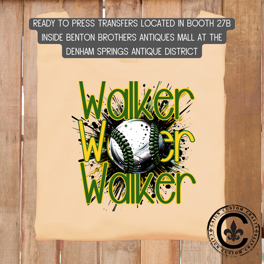 Walker, Baseball, STacked
