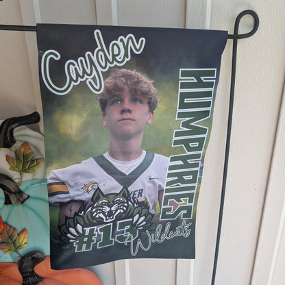 Personalized Player Yard Flags